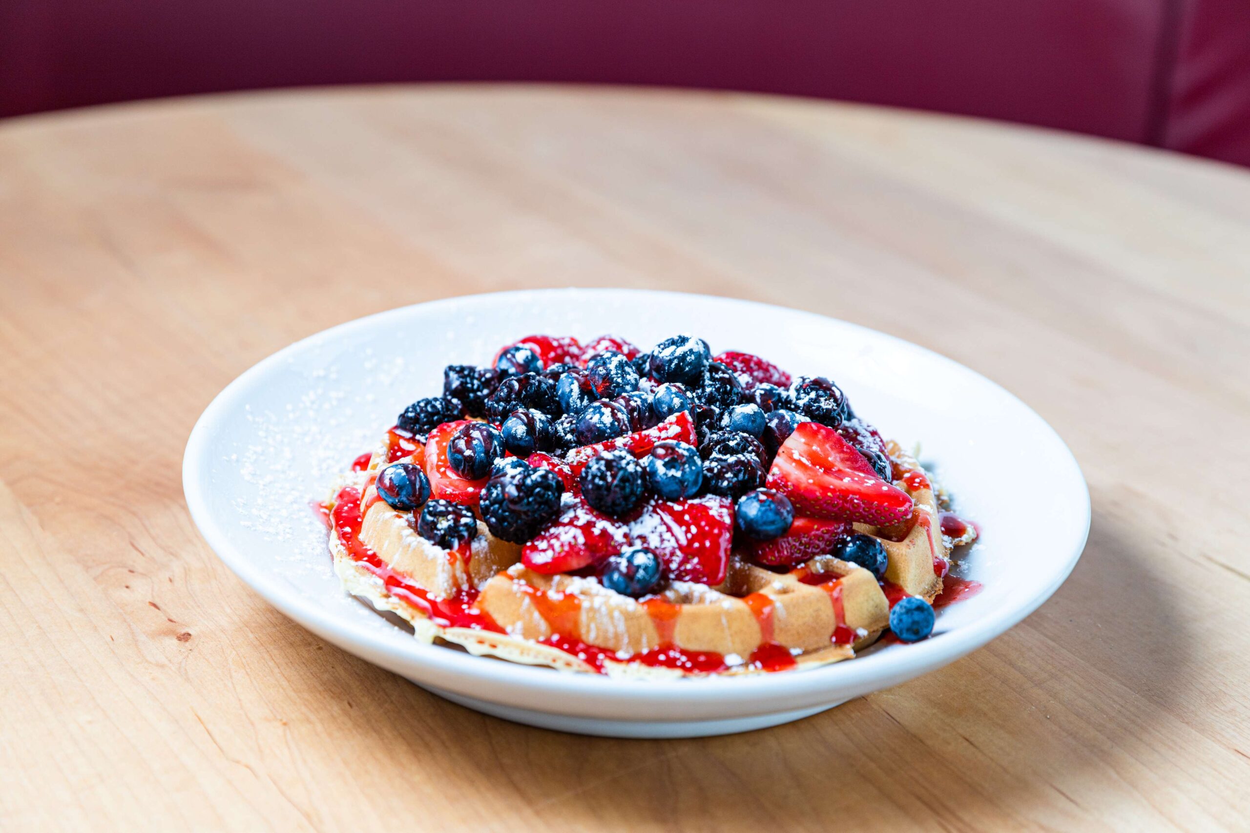 Berry Waffle Korner Kitchen